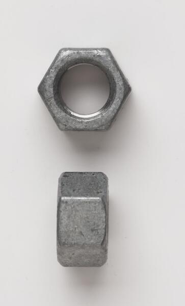 38HNHDG 3/8-16 FINISHED HEX NUT GRADE 2 HOT DIP GALVANIZED